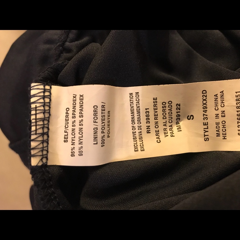 my Michelle off the shoulder black dress - Picture 7 of 7